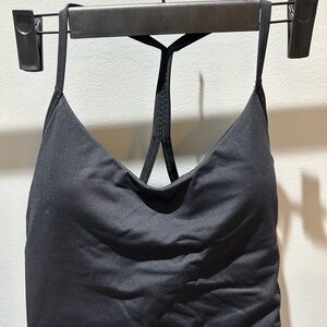 GILLY HICKS black sports bra L with Built-In Support